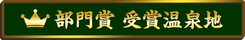 部門賞 受賞温泉地